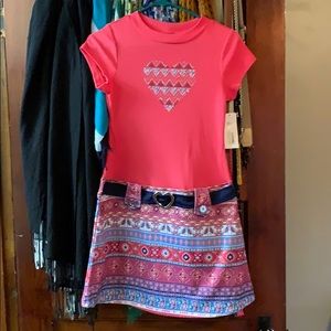 Pink & Violet pink multi color dress